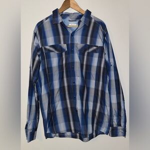 Columbia Plaid Button Up